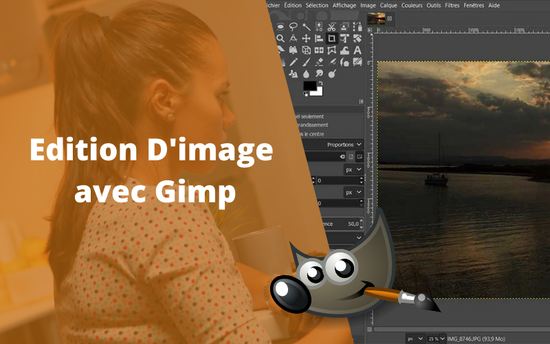 Edition Dimage avec Gimp PCM Agency - PCM Agency - Agence Marketing Digital